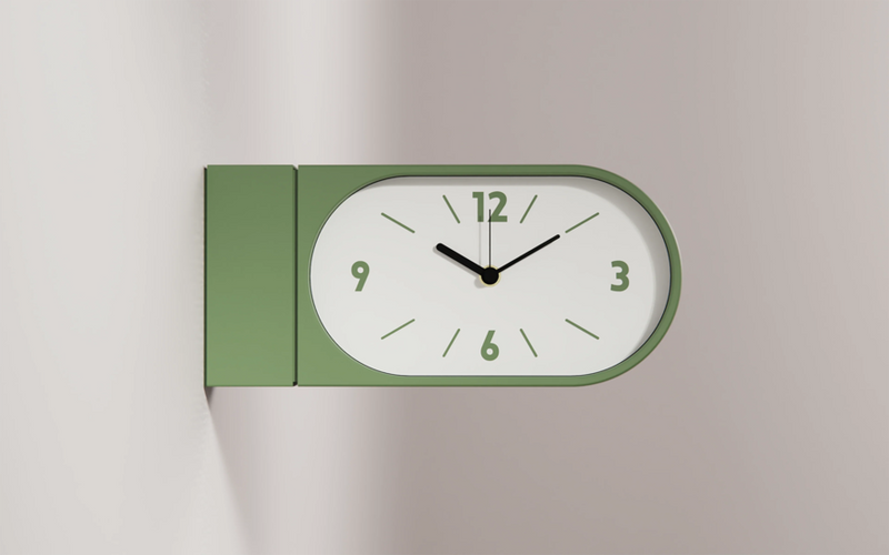 Perch Wall Clock by Zodesk
