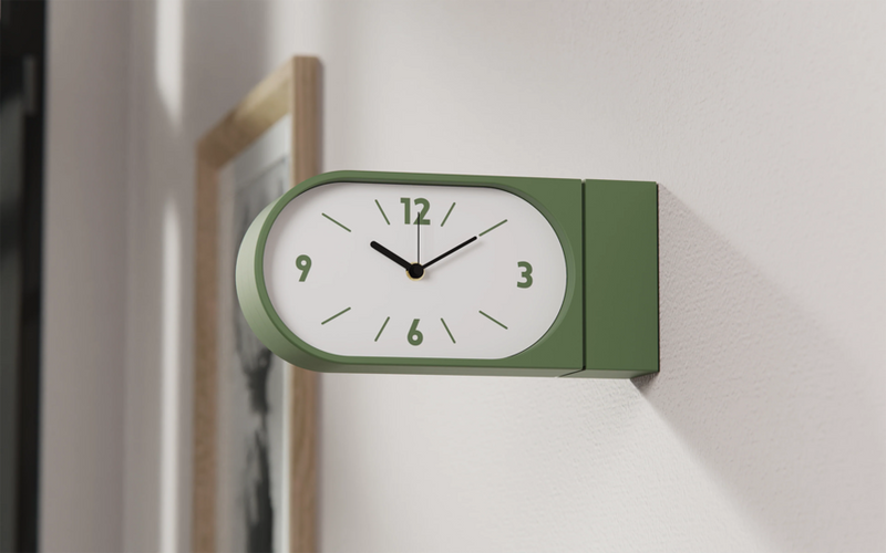 Perch Wall Clock by Zodesk