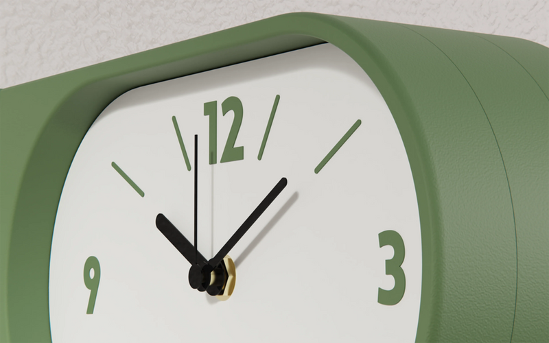 Perch Wall Clock by Zodesk